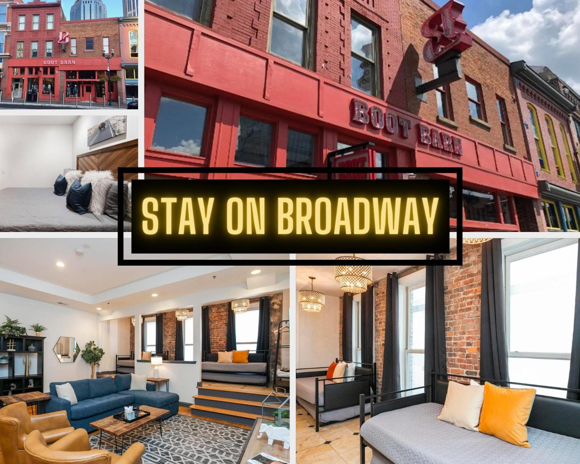 Loft Literally On Broadway Live Music & Bars Nashville Eksteriør bilde